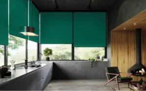 Roller blinds interior
